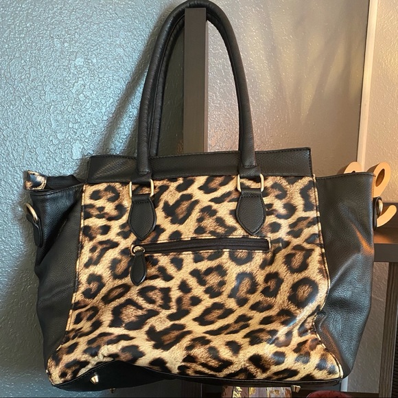 Animal print tote - Picture 2 of 5